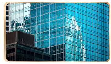 Modern bank office building